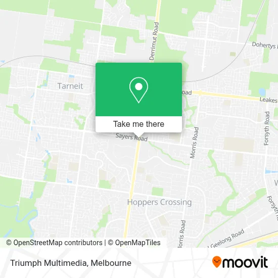 Mapa Triumph Multimedia