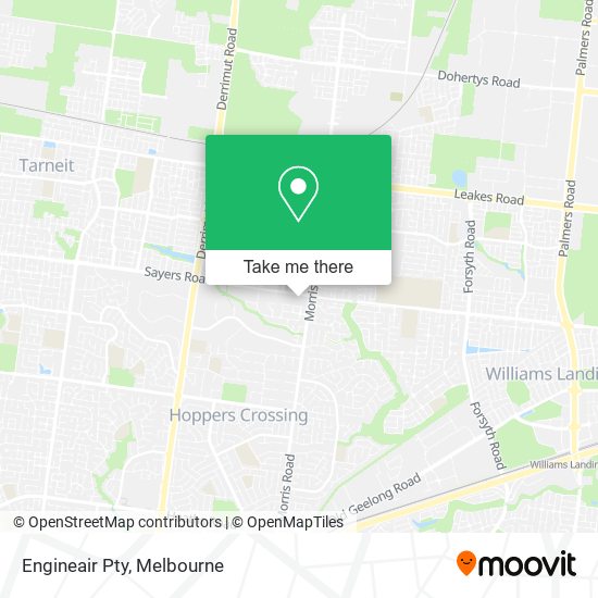 Engineair Pty map