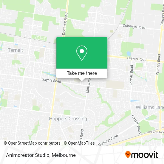 Mapa Animcreator Studio