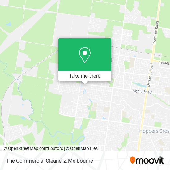 The Commercial Cleanerz map