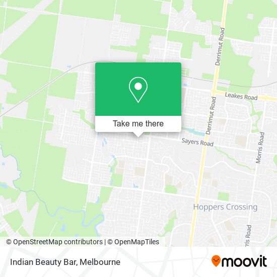 Indian Beauty Bar map
