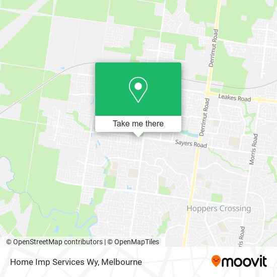 Home Imp Services Wy map