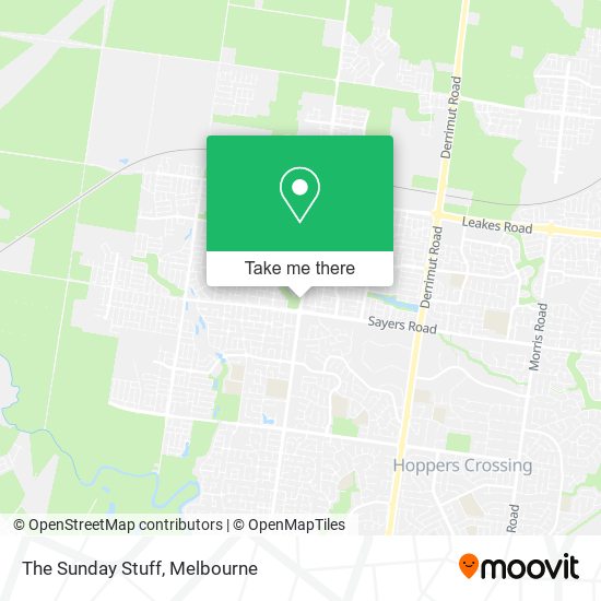 The Sunday Stuff map