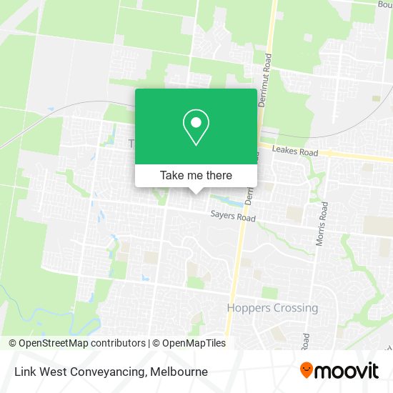 Link West Conveyancing map