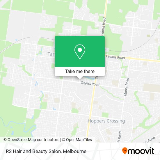 RS Hair and Beauty Salon map