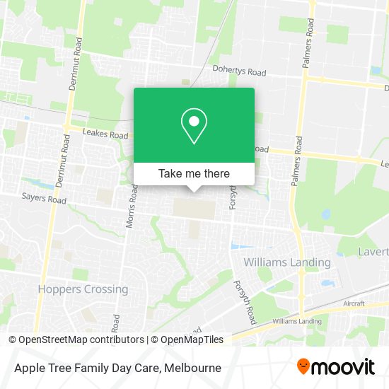 Apple Tree Family Day Care map