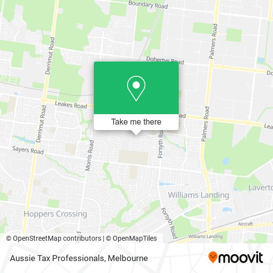 Aussie Tax Professionals map
