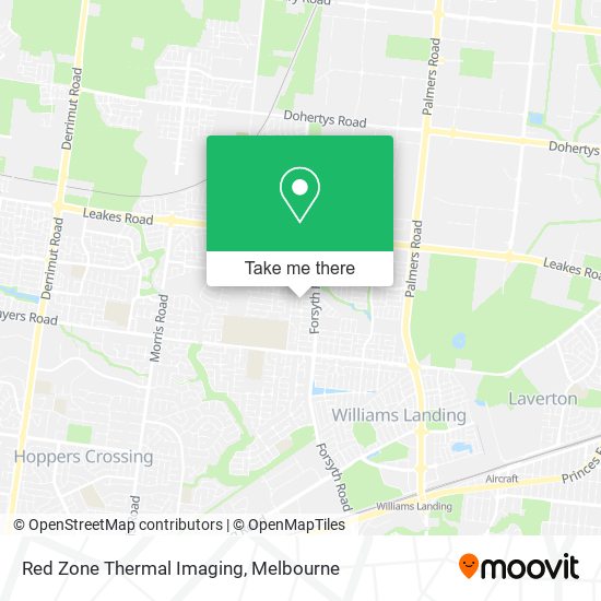 Red Zone Thermal Imaging map