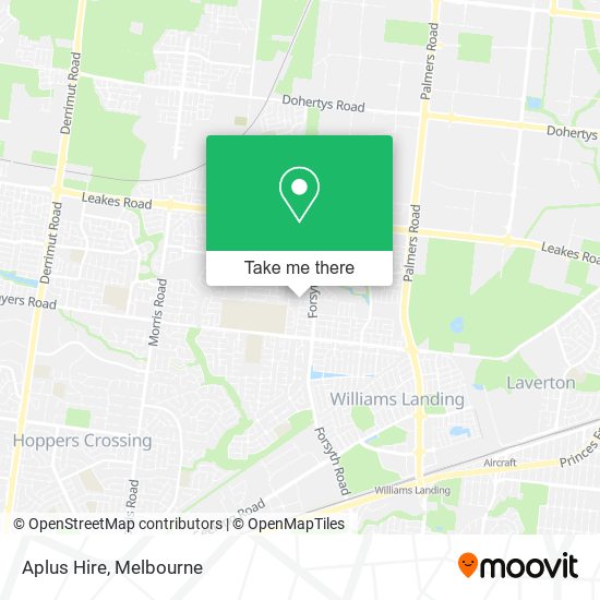 Aplus Hire map
