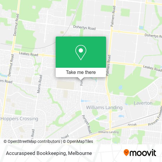 Accuraspeed Bookkeeping map