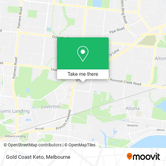 Gold Coast Keto map