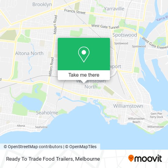 Ready To Trade Food Trailers map