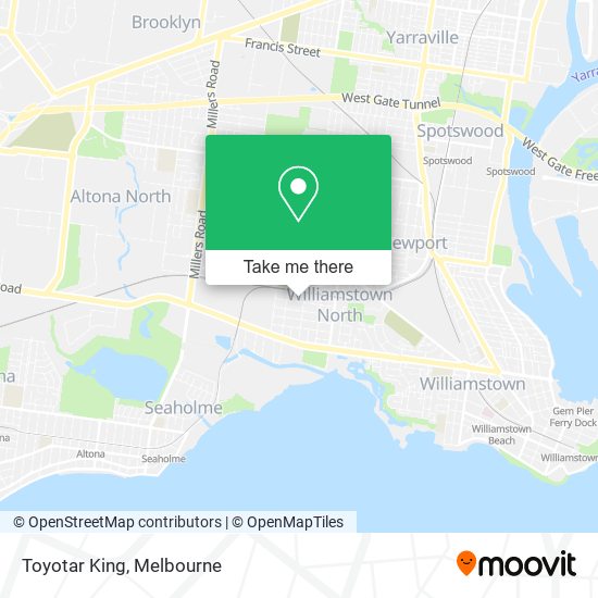 Toyotar King map