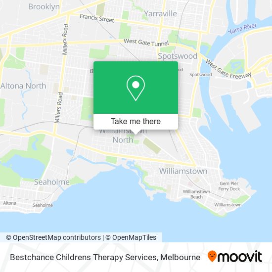 Mapa Bestchance Childrens Therapy Services