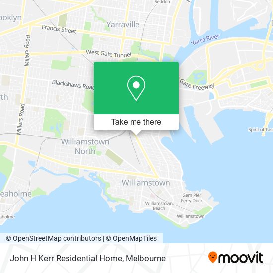 John H Kerr Residential Home map