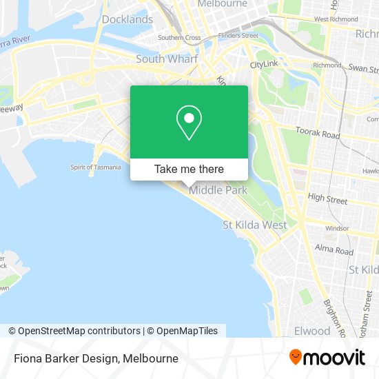 Fiona Barker Design map