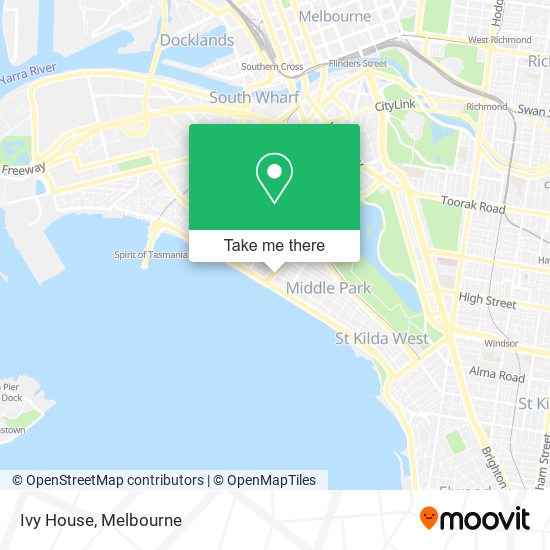 Ivy House map