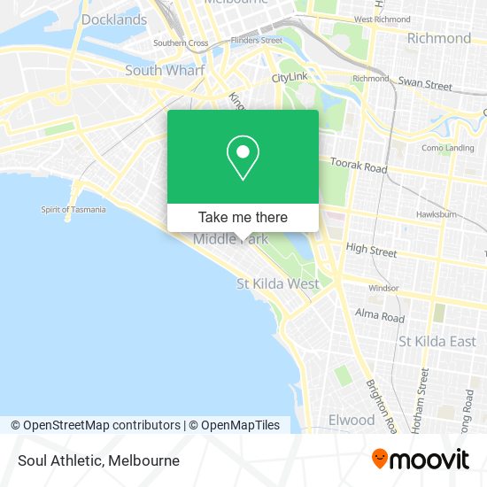 Soul Athletic map
