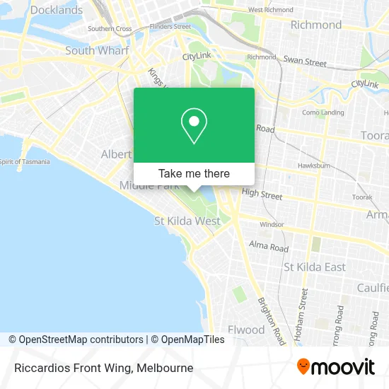 Mapa Riccardios Front Wing