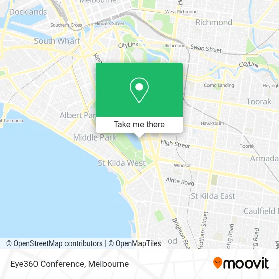 Mapa Eye360 Conference