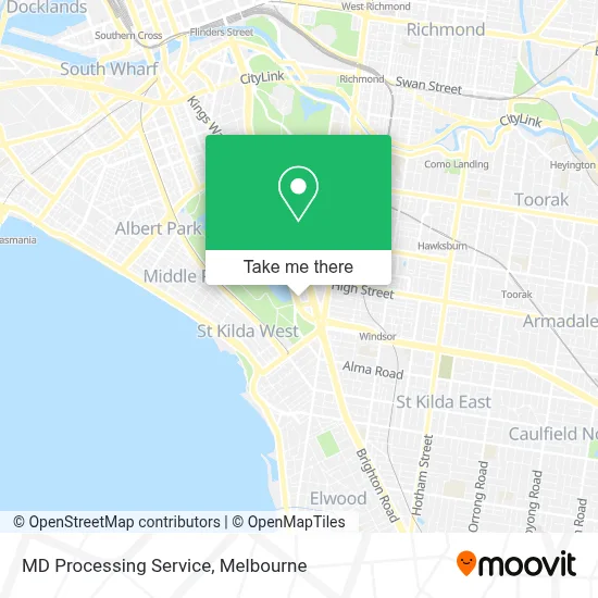 Mapa MD Processing Service