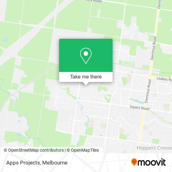 Apps Projects map