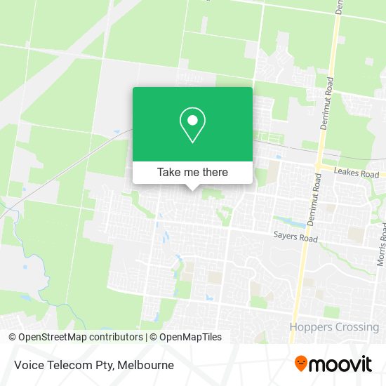 Voice Telecom Pty map