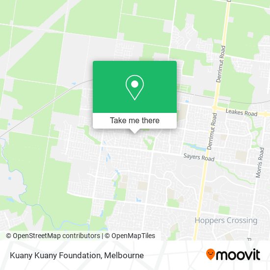 Kuany Kuany Foundation map
