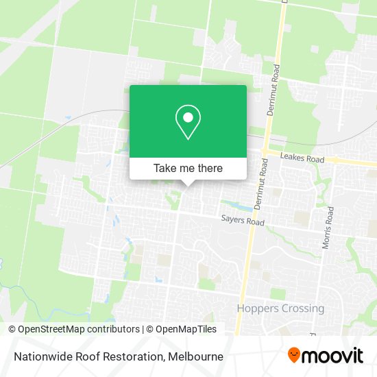 Nationwide Roof Restoration map