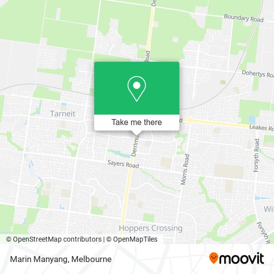 Marin Manyang map