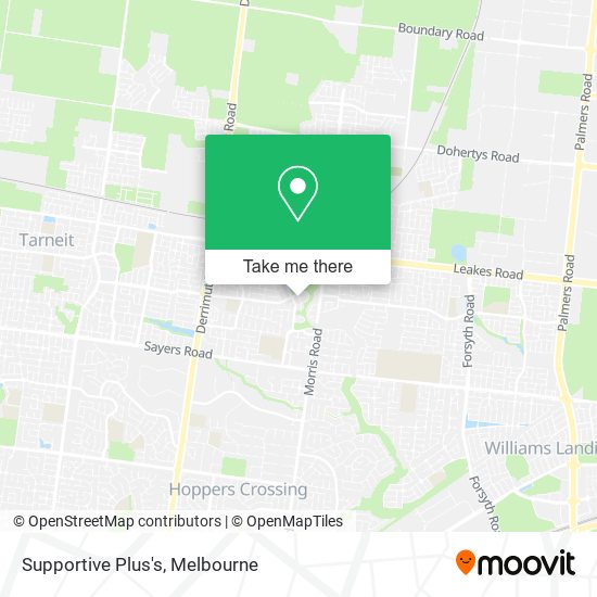 Supportive Plus's map