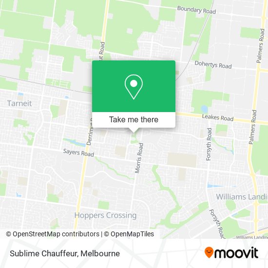 Sublime Chauffeur map