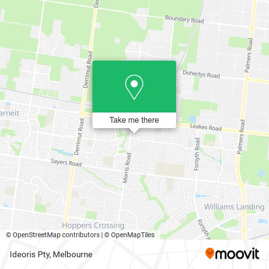 Ideoris Pty map