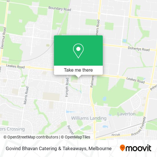 Govind Bhavan Catering & Takeaways map