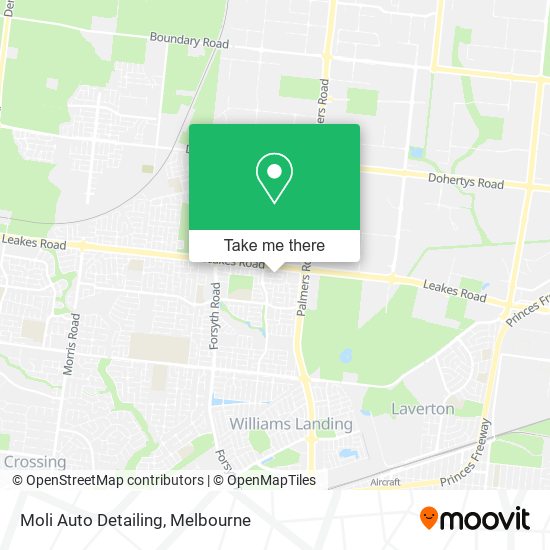 Moli Auto Detailing map