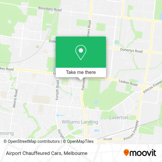 Mapa Airport Chauffeured Cars