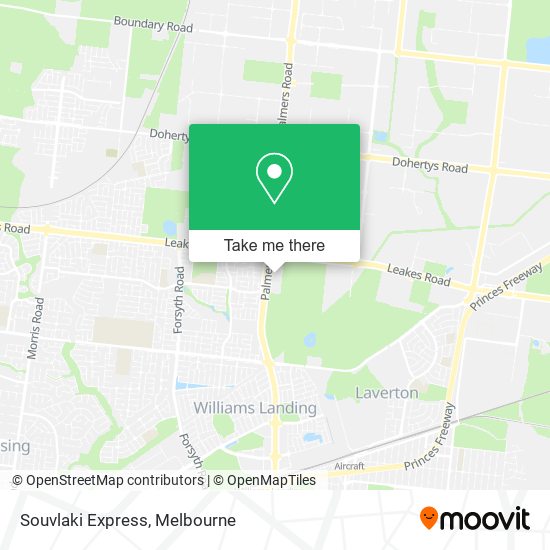 Souvlaki Express map