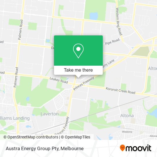 Austra Energy Group Pty map