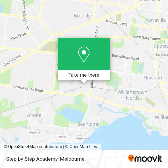 Mapa Step by Step Academy