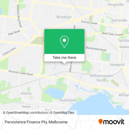 Persistence Finance Pty map