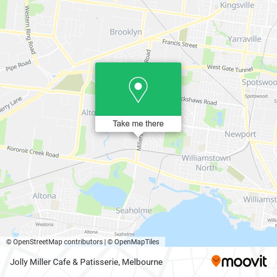 Jolly Miller Cafe & Patisserie map