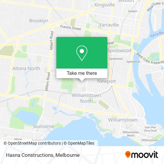 Hasna Constructions map