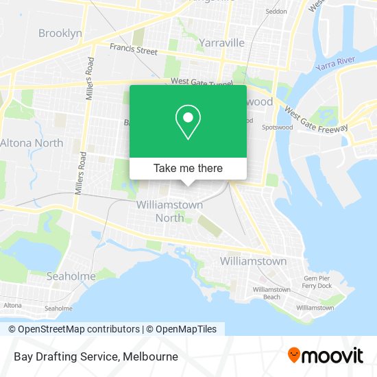 Bay Drafting Service map
