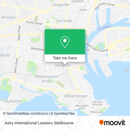 Asky International Lawyers map