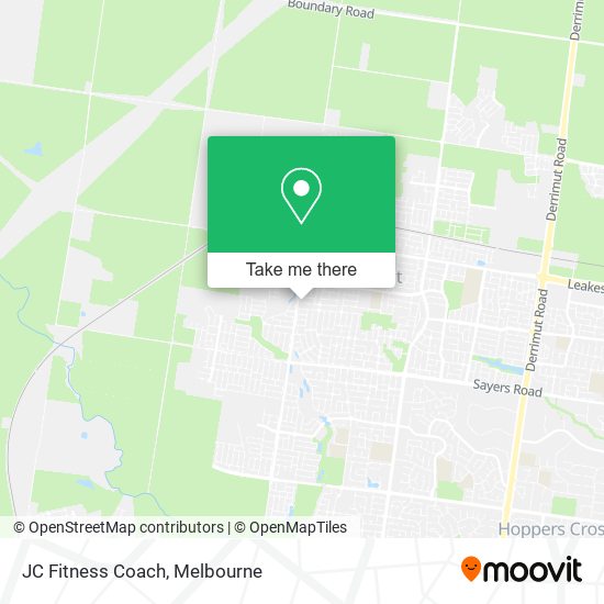 JC Fitness Coach map
