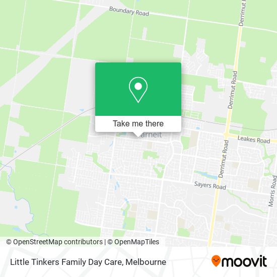 Little Tinkers Family Day Care map