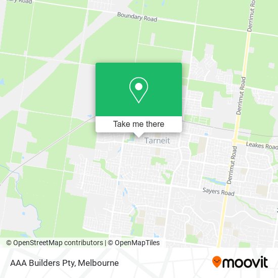 AAA Builders Pty map