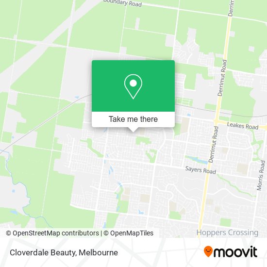 Cloverdale Beauty map
