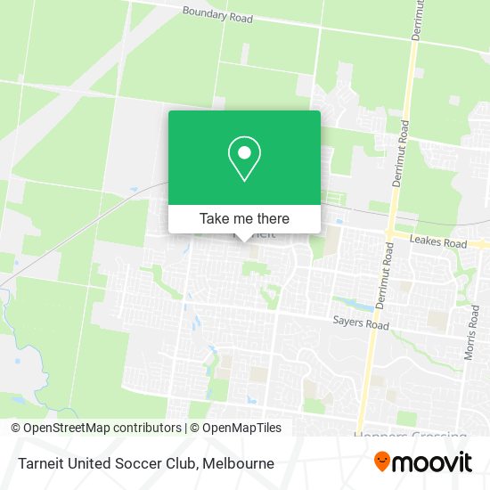 Tarneit United Soccer Club map