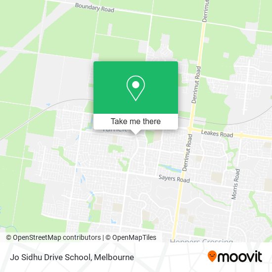 Jo Sidhu Drive School map